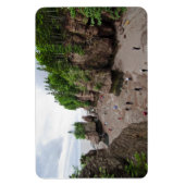 Hopewell Rocks Low Tide Canada Flex Magnet (Vertical)