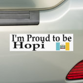 Hopi Bumpersticker (Op auto)