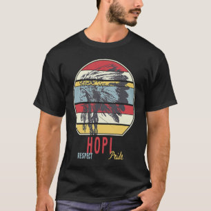 Hopi Native American Tribe Respect Pride Re T-shirt