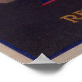 Hopi Oranje LabelRedlands, CA Poster (Hoek)