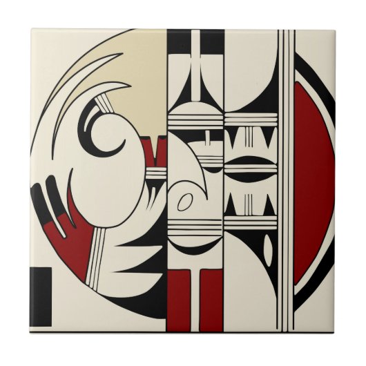 Hopi Pottery 01 Tegeltje (Voorkant)