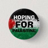 HOPING FOR PALESTINE Button (Voorkant)