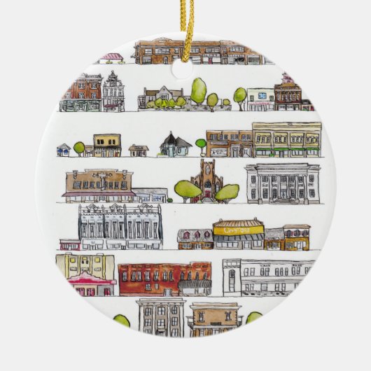 Hopkinsville, KY Ornament (Voorkant)