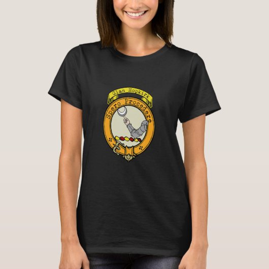 Hopkirk Clan Scottish Crest T-shirt (Voorkant)