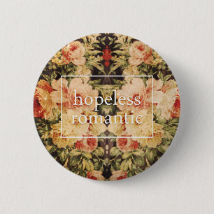 Hopless Romantic Ronde Button 5,7 Cm