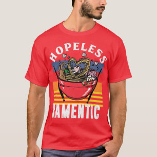 Hoploze Ramentic, Japanse Vintage, Retro Anime, T-shirt