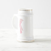 Hopoe rose Mug (Devant gauche)