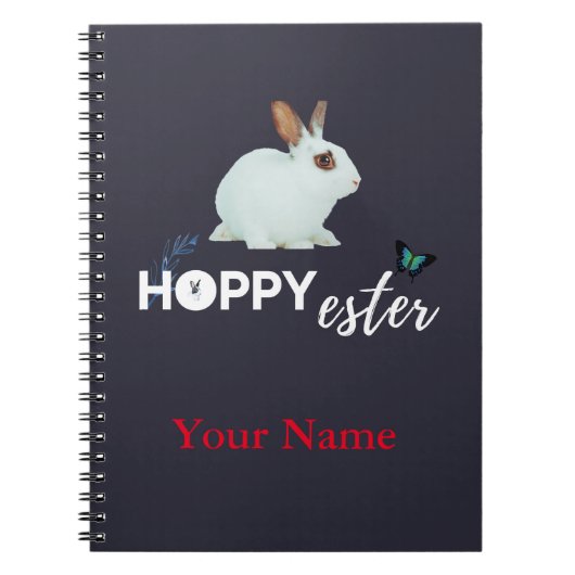 Hoppe Ester Grappig Ontwerp Notitieboek (Voorkant)