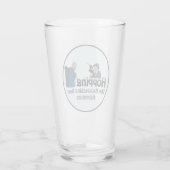hoppend bierglas glas (Achterkant)