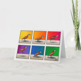 Hoppie vogeldag! kaart