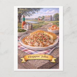 Hoppin' John (Amerikaanse Voedsel Serie) Briefkaart
