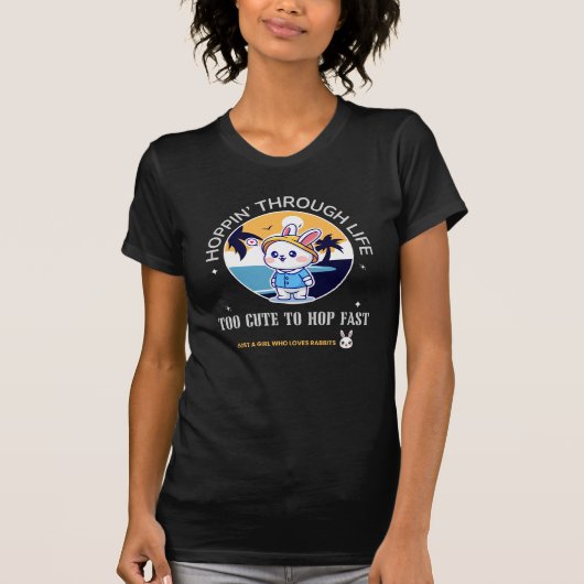 Hoppin’ Through Life T-shirt (Voorkant)