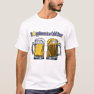 Hoppiness is een koud bier t-shirt