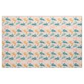 Hopping Bunny Pattern Stof (Fat Quarter)