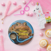 Hoppy Birthday Toad Papieren Bordje (Feest)