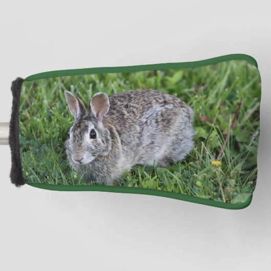 Hoppy bunny golfheadcover (Voorkant)