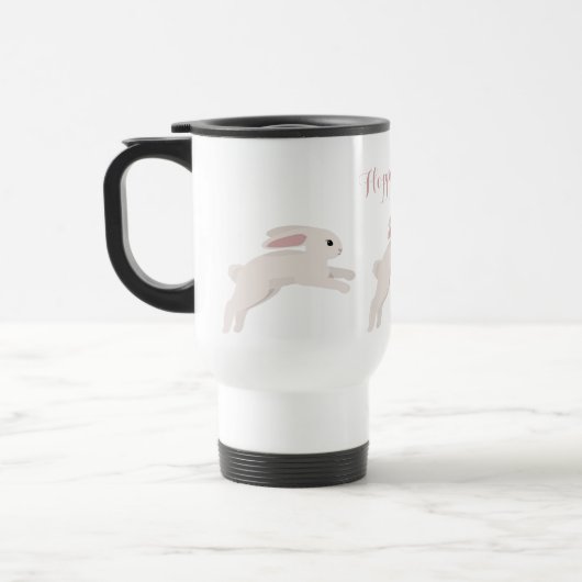 Hoppy Bunny Voyage Mug (Gauche)