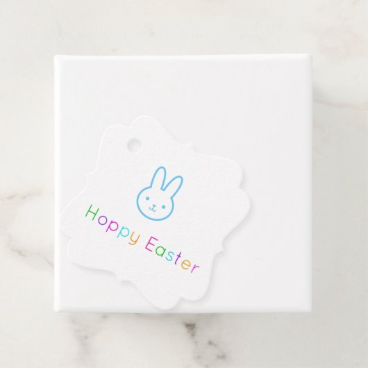 Hoppy Easter Bedankjes Labels (In situ)