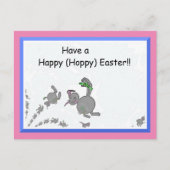 Hoppy Easter Briefkaart (Voorkant)