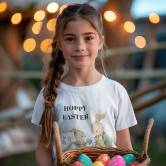 Hoppy Easter | Bunny Kids T-Shirt 