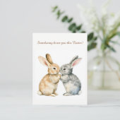  🐇Hoppy Easter Delight Feestdagenkaart (Staand voorkant)