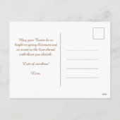  🐇Hoppy Easter Delight Feestdagenkaart (Achterkant)