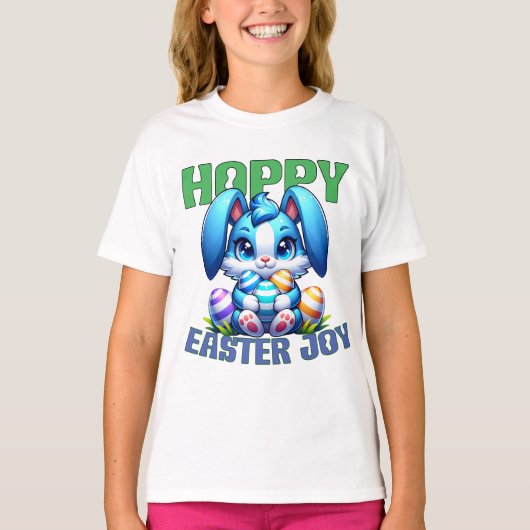 Hoppy Easter Joy T-shirt (Voorkant)
