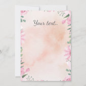 Hoppy Easter photo in grey egg Kaart (Achterkant)