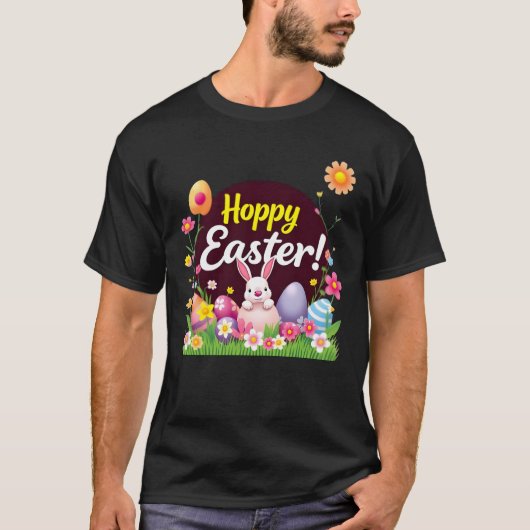 Hoppy Easter T-shirt (Voorkant)