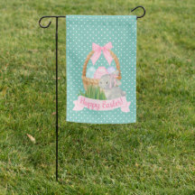 Hoppy Easter Waterverf Bunny & Basket