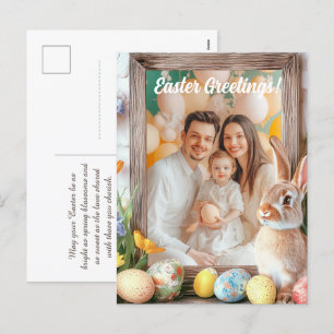 🐇Hoppy Easter Wonderland Feestdagenkaart