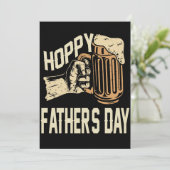 hoppy fathers day bedankkaart (Staand voorkant)