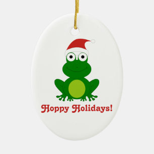 Hoppy Feestdagen kerstkerstversiering Keramisch Ornament