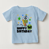 Hoppy Frog 1st Birthday T shirten en geschenken (Voorkant)
