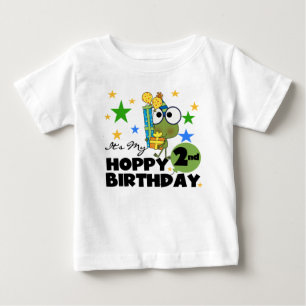 Hoppy Frog 2e verjaardag T-shirts en cadeautjes