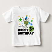 Hoppy Frog 3e verjaardag Tshirts en geschenken (Voorkant)