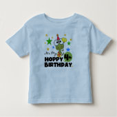 Hoppy Frog 4th Birthday T-shirts en geschenken (Voorkant)