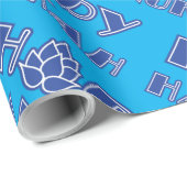 Hoppy Hanukkah Cadeaupapier (Rol Hoek)