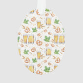 Hoppy Holiday Ale kerstversiering Ornament (achterkant)