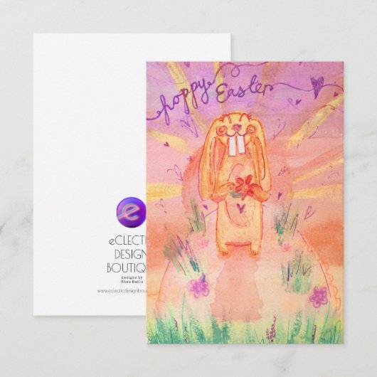 Hoppy Pasen! (Voorkant / Achterkant)