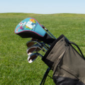 Hoppy Pasen! Golfheadcover (Insitu)