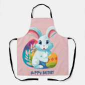 Hoppy Pasen! Schort (Voorkant)