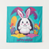 Hoppy Pasen! Wandkleed (Voorkant)