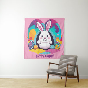 Hoppy Pasen! Wandkleed