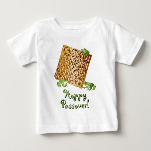 Hoppy Passover - Baby T-shirt (Voorkant)