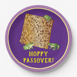 Hoppy Passover Paper-Borden Papieren Bordje