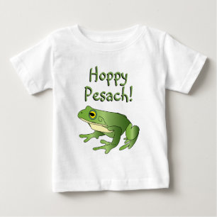 Hoppy Pesach ! - Grenouille unique - T-shirt bébé