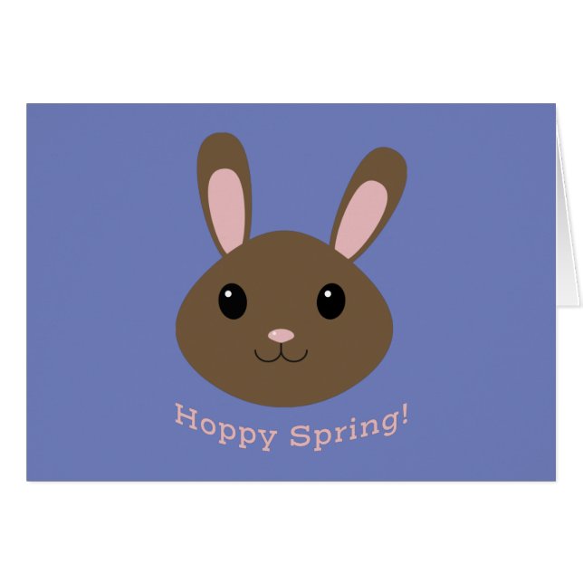 Hoppy Spring Bunny (Voorkant Horizontaal)