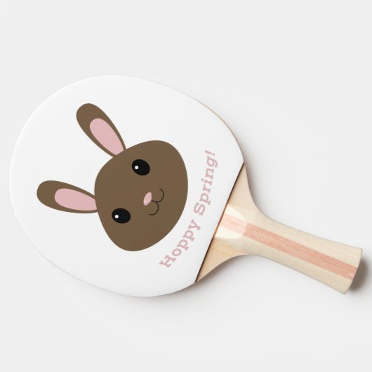 Hoppy Spring Bunny Tafeltennisbatje (Zijkant)