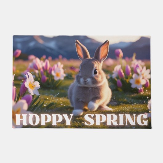 Hoppy Spring Deurmat (Voorkant)